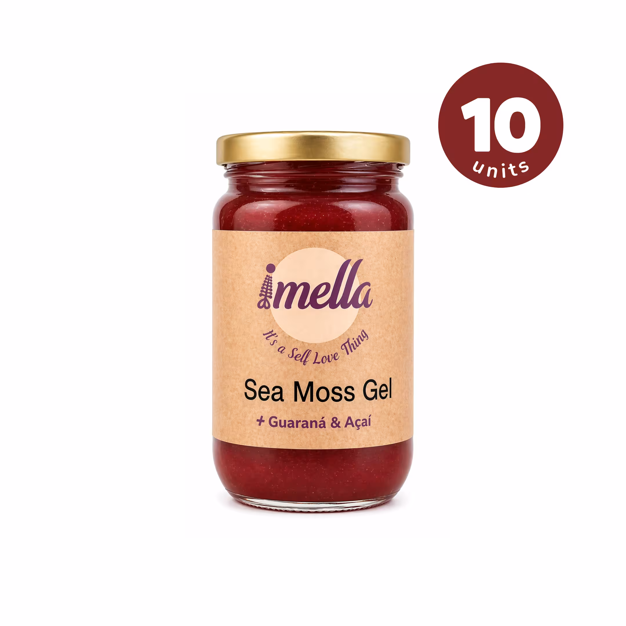 Sea Moss Gel + Guaraná & Açaí (10 Pack)